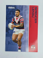 NRL 2025 Traders Base Card #130 Spencer Leniu Sydney Roosters
