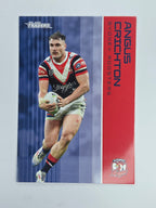 NRL 2025 Traders Base Card #129 Angus Crichton Sydney Roosters
