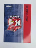 NRL 2025 Traders Base Card #127 Roosters Checklist Sydney Roosters