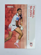 NRL 2025 Traders Base Card #125 Tyrell Sloan St George Illawarra Dragons