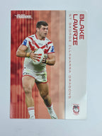 NRL 2025 Traders Base Card #122 Blake Lawrie St George Illawarra Dragons