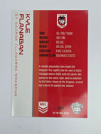 NRL 2025 Traders Base Card #121 Kyle Flanagan St George Illawarra Dragons