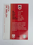 NRL 2025 Traders Base Card #119 Jack de Belin St George Illawarra Dragons