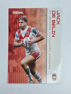 NRL 2025 Traders Base Card #119 Jack de Belin St George Illawarra Dragons