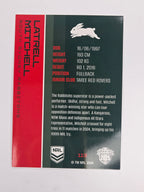 NRL 2025 Traders Base Card #113 Latrell Mitchell South Sydney Rabbitohs