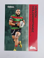 NRL 2025 Traders Base Card #112 Keaon Koloamatangi South Sydney Rabbitohs