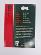 NRL 2025 Traders Base Card #110 Jai Arrow South Sydney Rabbitohs