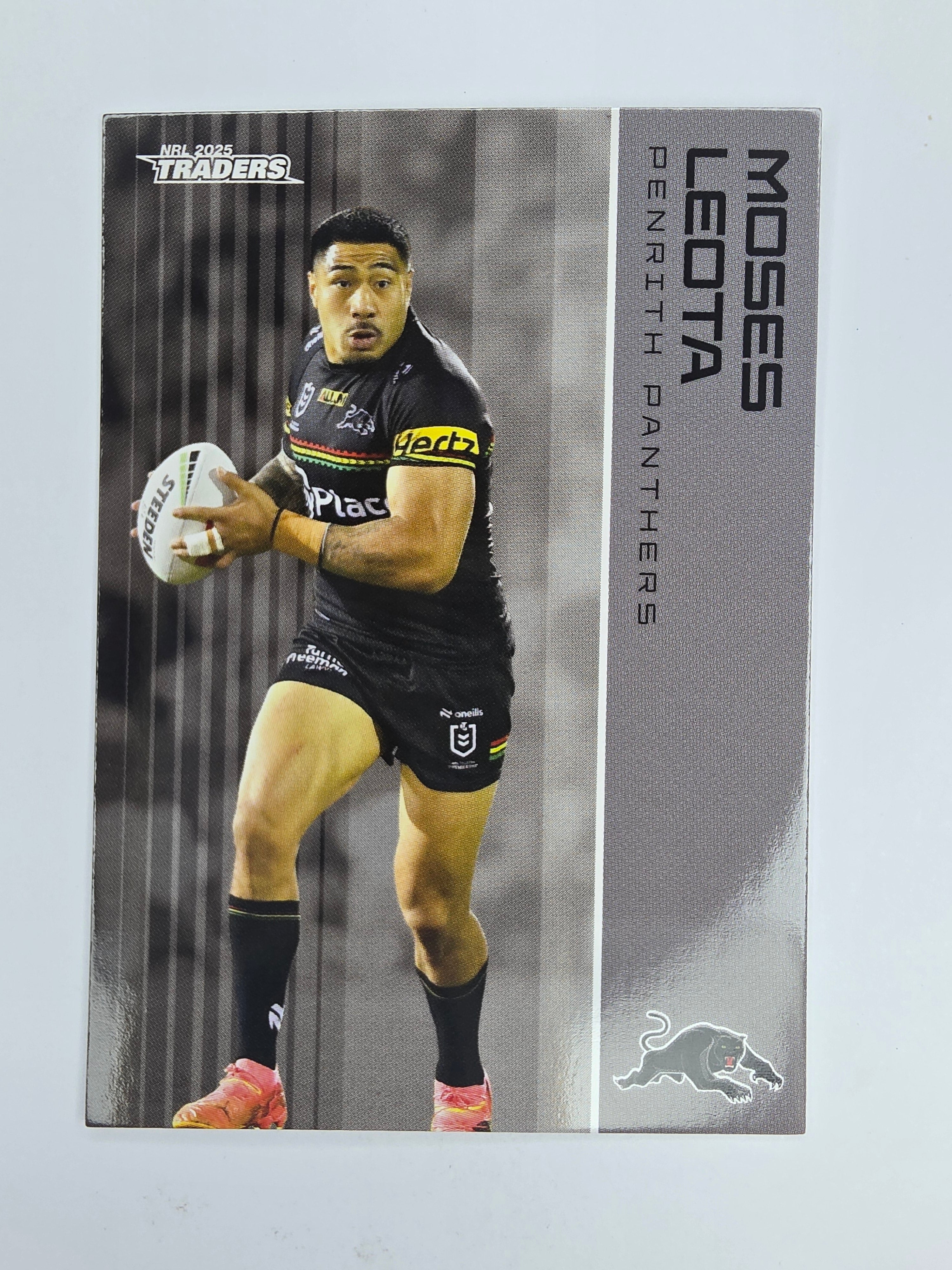 NRL 2025 Traders Base Card #103 Moses Leota Penrith Panthers