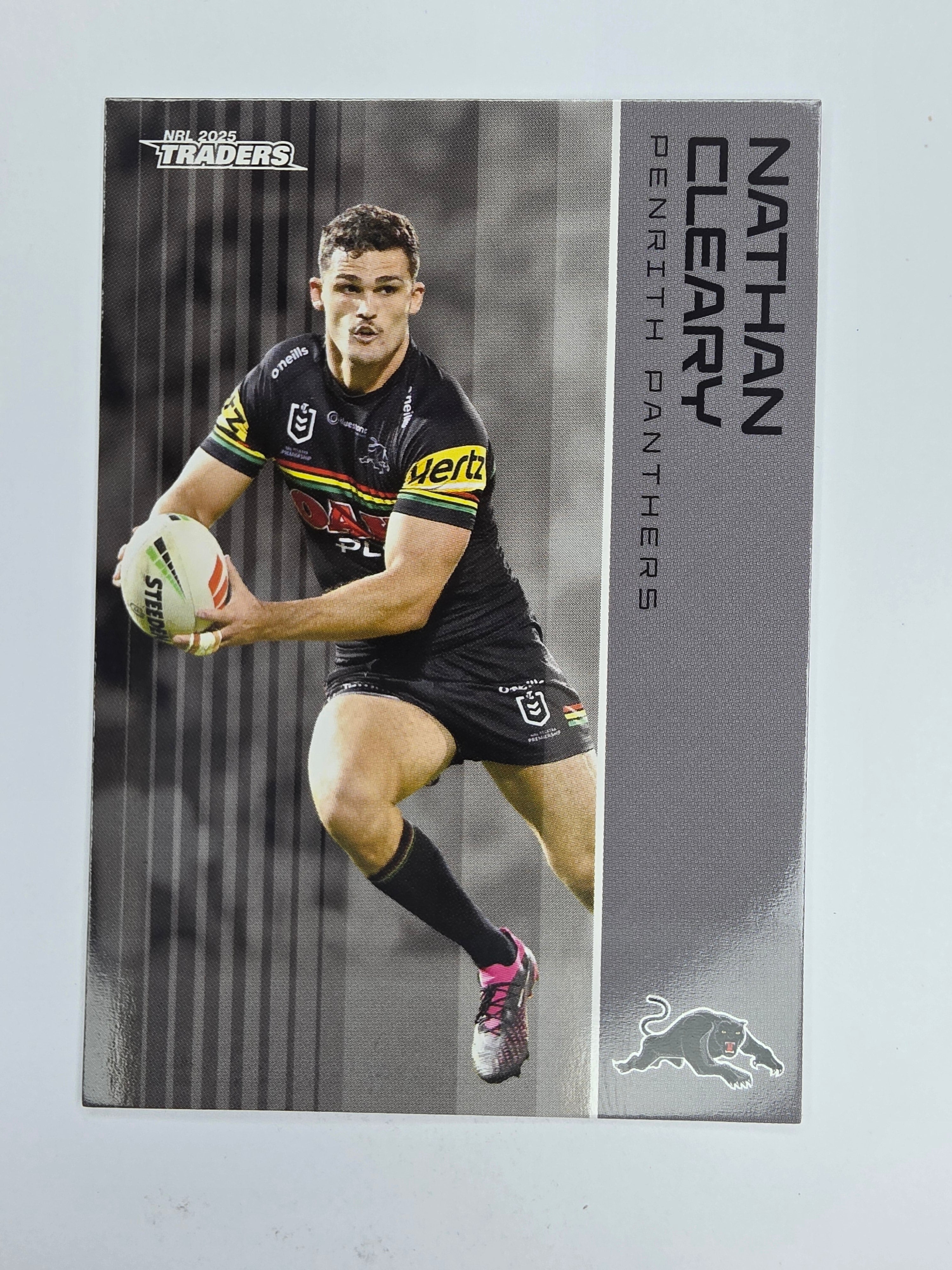 NRL 2025 Traders Base Card #101 Nathan Cleary Penrith Panthers