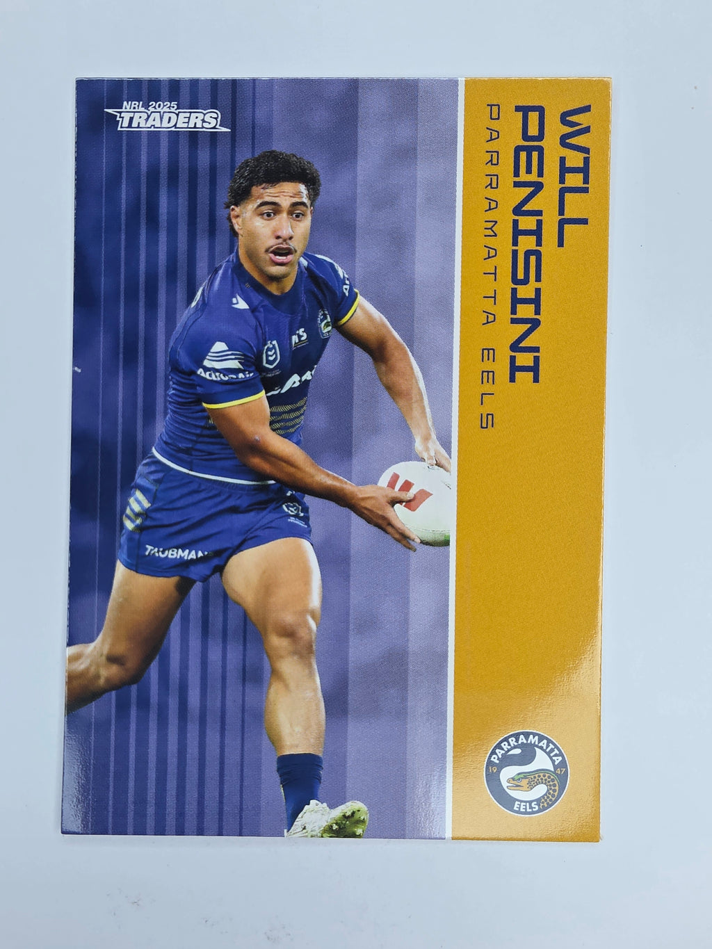 NRL 2025 Traders Base Card #098 Will Penisini Parramatta Eels