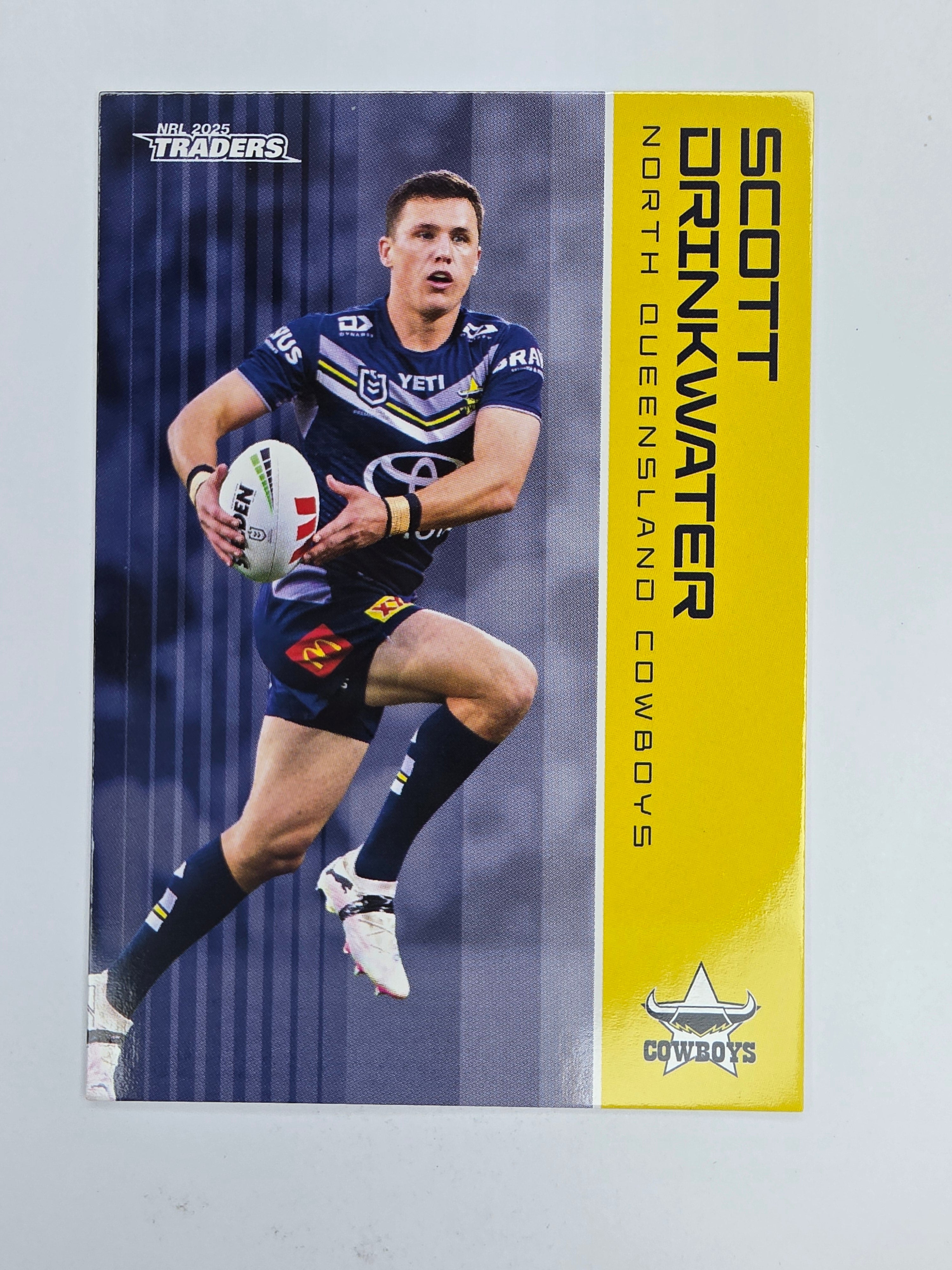 NRL 2025 Traders Base Card #085 Scott Drinkwater North Queensland Cowboys