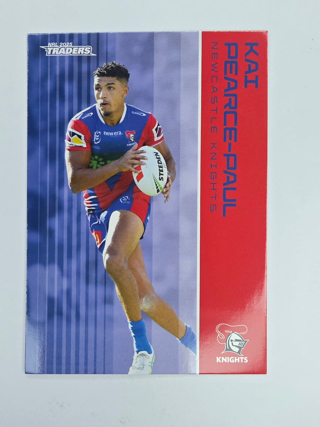 NRL 2025 Traders Base Card #079 Kai Pearce-Paul Newcastle Knights