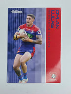 NRL 2025 Traders Base Card #077 Dylan Lucas Newcastle Knights