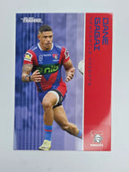 NRL 2025 Traders Base Card #076 Dane Gagai Newcastle Knights