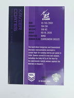NRL 2025 Traders Base Card #065 Xavier Coates Melbourne Storm