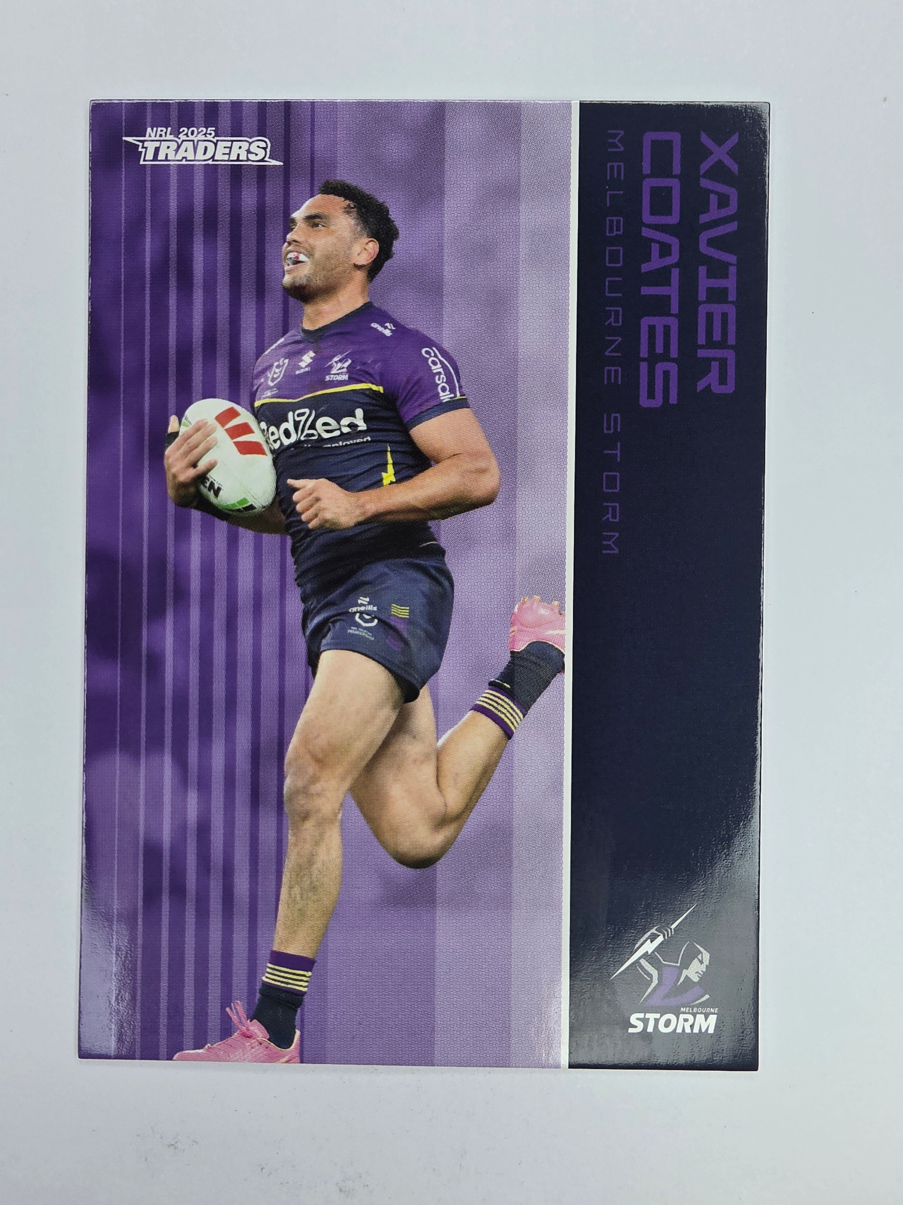 NRL 2025 Traders Base Card #065 Xavier Coates Melbourne Storm