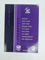 NRL 2025 Traders Base Card #064 Storm Checklist Melbourne Storm
