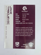 NRL 2025 Traders Base Card #062 Jake Trbojevic Manly Warringah Sea Eagles