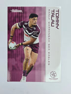 NRL 2025 Traders Base Card #061 Tommy Talau Manly Warringah Sea Eagles