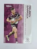 NRL 2025 Traders Base Card #058 Reuben Garrick Manly Warringah Sea Eagles