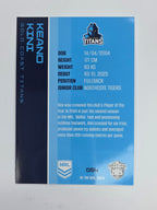 NRL 2025 Traders Base Card #054 Keano Kini Gold Coast Titans