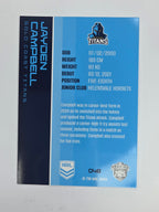 NRL 2025 Traders Base Card #048 Jayden Campbell Gold Coast Titans