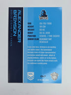 NRL 2025 Traders Base Card #047 Alexander Brimson Gold Coast Titans