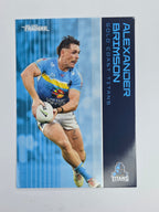 NRL 2025 Traders Base Card #047 Alexander Brimson Gold Coast Titans