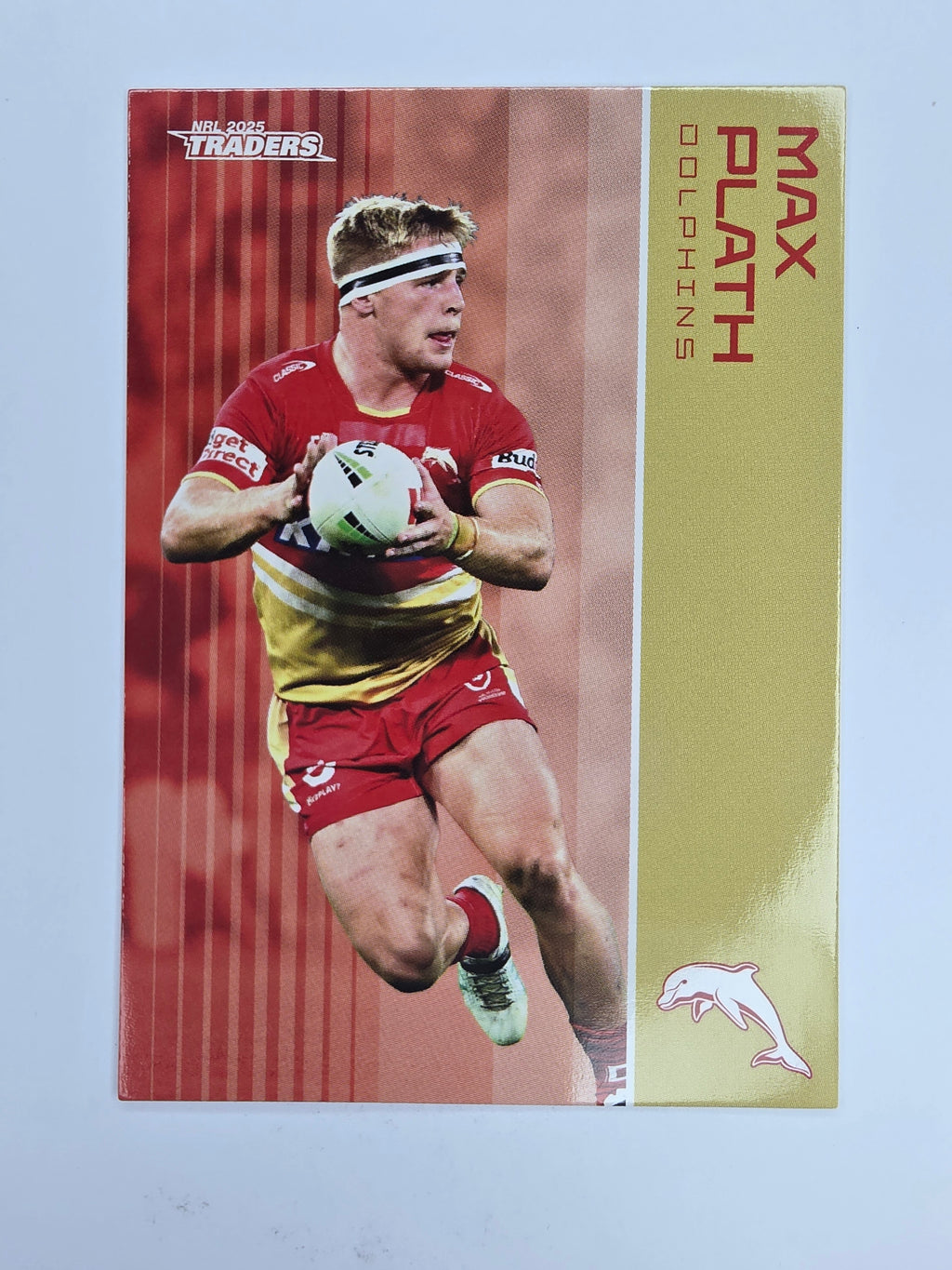 NRL 2025 Traders Base Card #044 Max Plath Redcliffe Dolphins