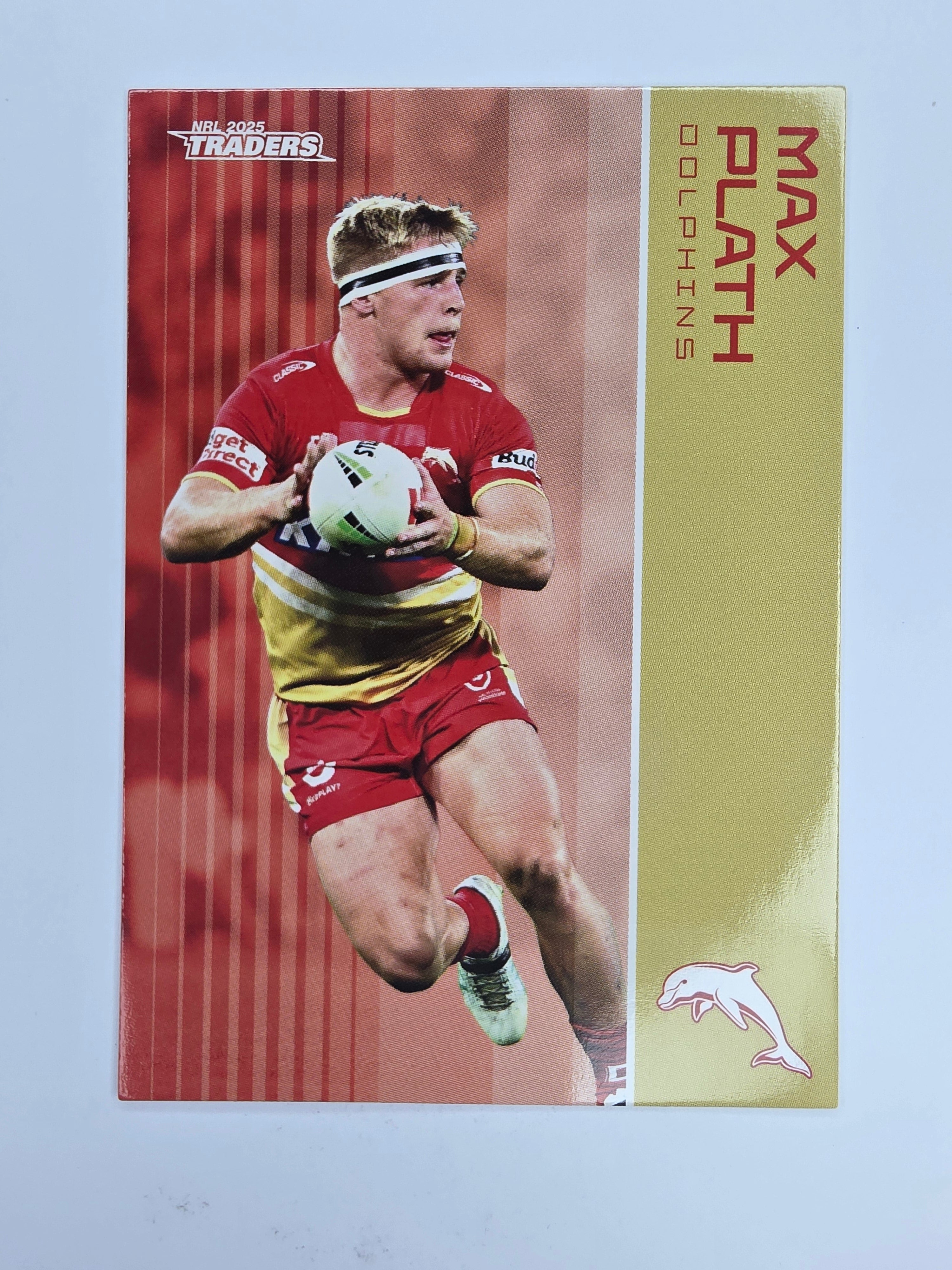 NRL 2025 Traders Base Card #044 Max Plath Redcliffe Dolphins