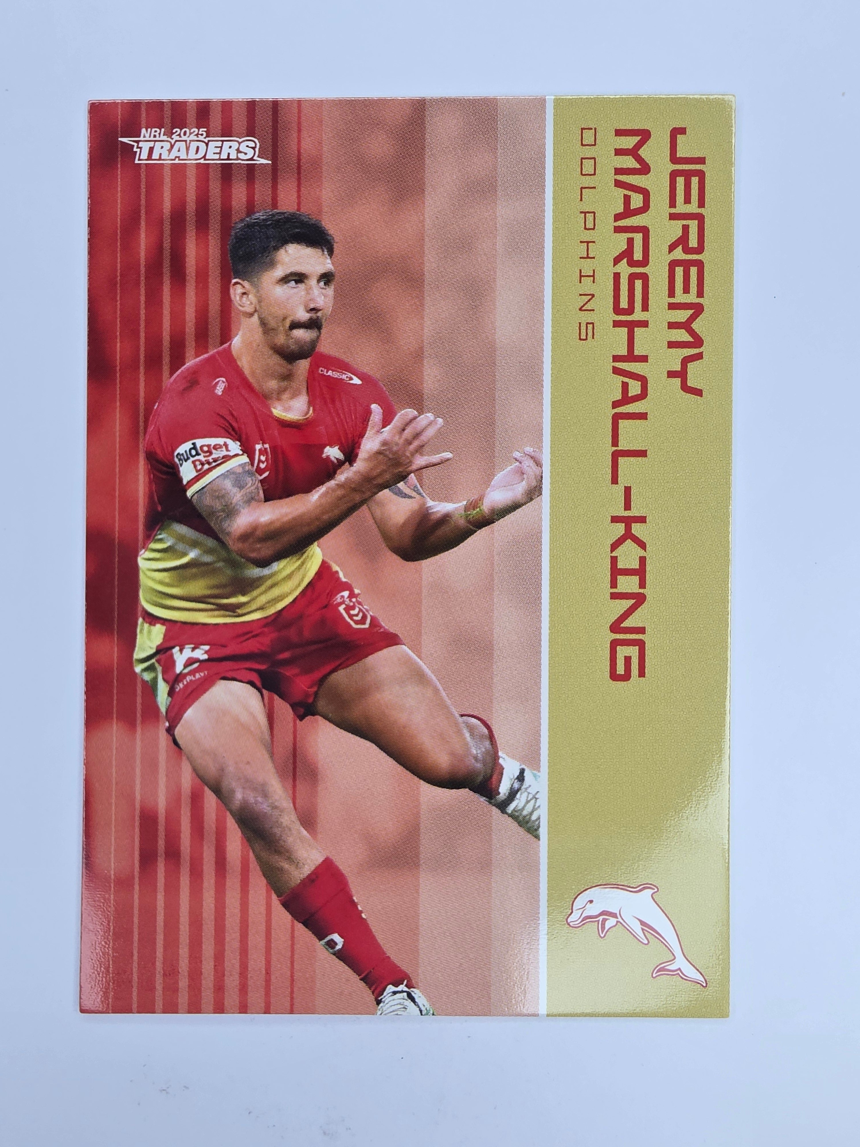 NRL 2025 Traders Base Card #043 Jeremy Marshall-King Redcliffe Dolphins
