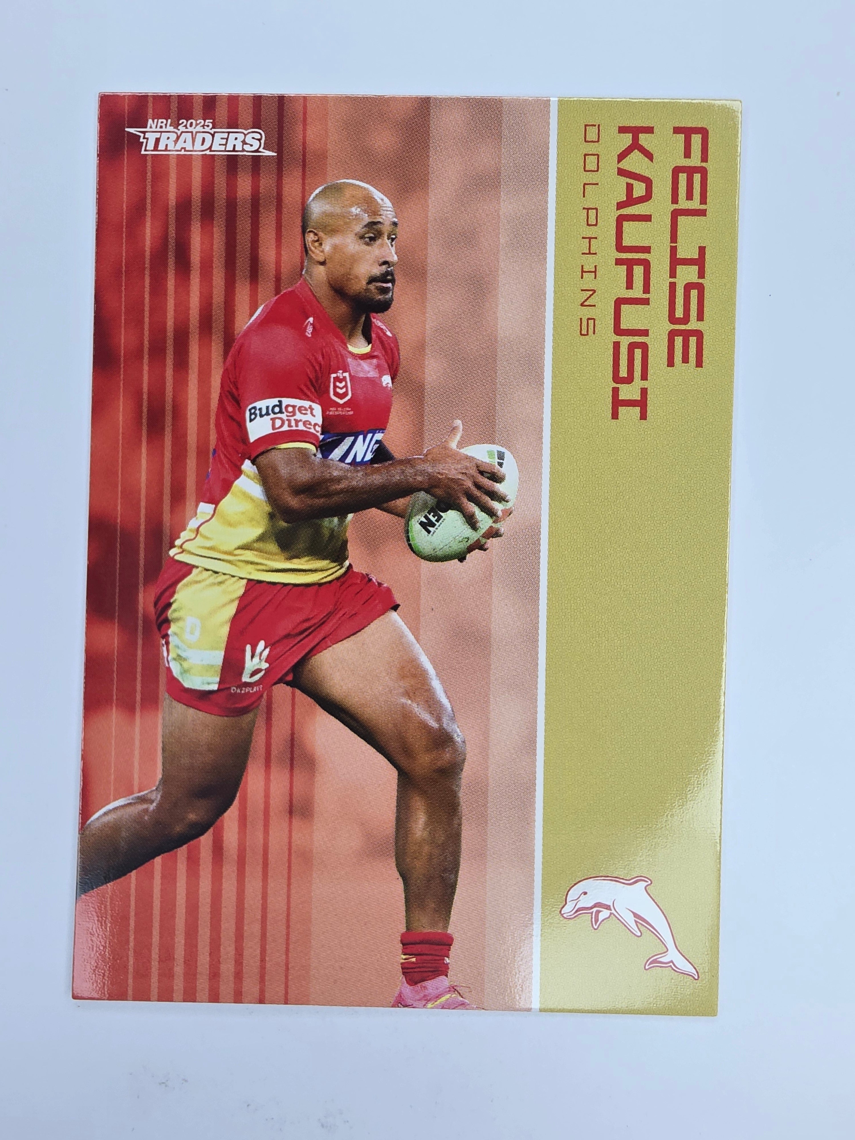 NRL 2025 Traders Base Card #042 Felise Kaufusi Redcliffe Dolphins