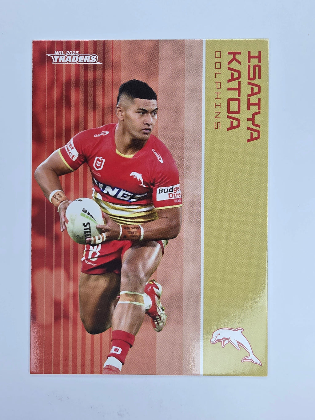 NRL 2025 Traders Base Card #041 Isaiya Katoa Redcliffe Dolphins