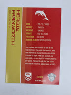 NRL 2025 Traders Base Card #039 Herbie Farnworth Redcliffe Dolphins