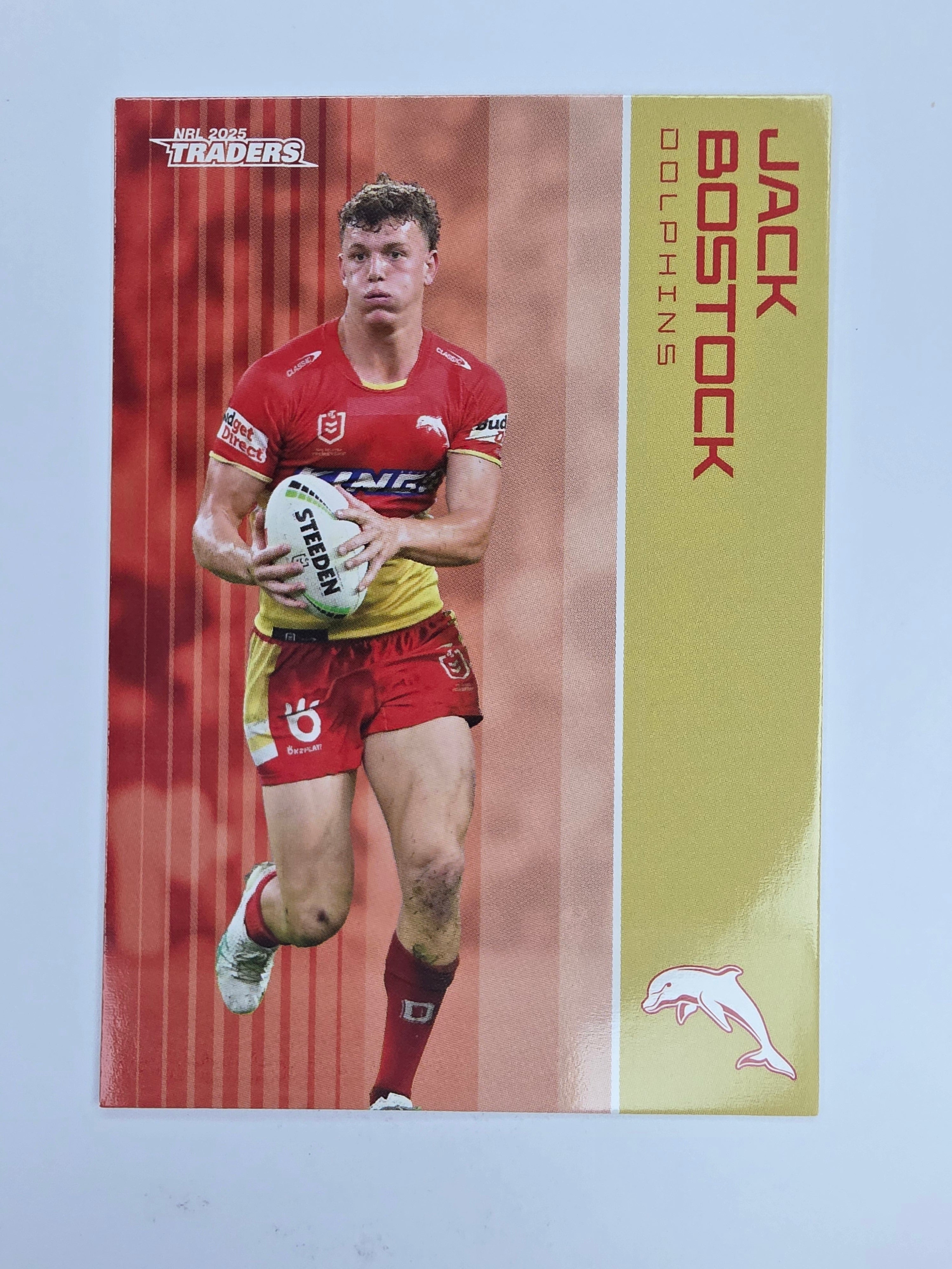 NRL 2025 Traders Base Card #038 Jack Bostock Redcliffe Dolphins