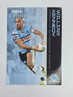 NRL 2025 Traders Base Card #032 William Kennedy Cronulla Sutherland Sharks