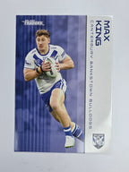 NRL 2025 Traders Base Card #023 Max King Canterbury Bankstown Bulldogs