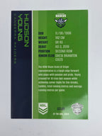 NRL 2025 Traders Base Card #018 Hudson Young Canberra Raiders
