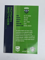 NRL 2025 Traders Base Card #013 Morgan Smithies Canberra Raiders