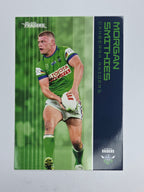 NRL 2025 Traders Base Card #013 Morgan Smithies Canberra Raiders