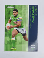 NRL 2025 Traders Base Card #011 Jamal Fogarty Canberra Raiders