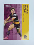 NRL 2025 Traders Base Card #009 Reece Walsh Brisbane Broncos