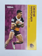 NRL 2025 Traders Base Card #006 Deine Mariner Brisbane Broncos