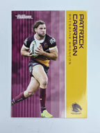 NRL 2025 Traders Base Card #002 Patrick Carrigan Brisbane Broncos