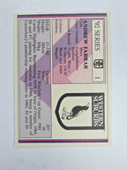 NRL 1992 Regina Base Card #1 Andrew Farrar Western Suburbs Magpies