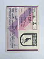 NRL 1992 Regina Base Card #3 Russell Wyer Western Suburbs Magpies