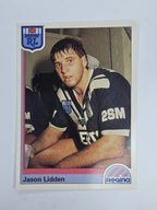 NRL 1992 Regina Base Card #6 Jason Lidden Western Suburbs Magpies