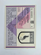 NRL 1992 Regina Base Card #8 Wayne Simonds Western Suburbs Magpies