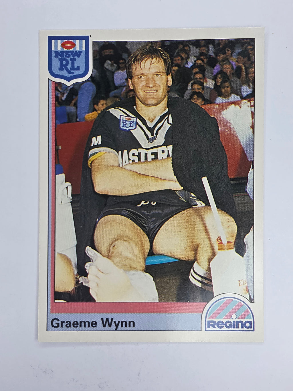 NRL 1992 Regina Base Card #11 Graeme Wynn Western Suburbs Magpies