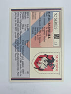 NRL 1992 Regina Base Card #13 David Barnhill St George Dragons